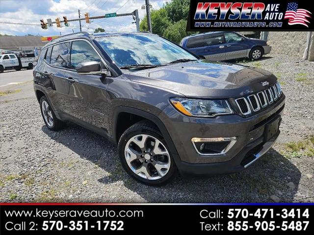 2018 Jeep Compass Limited 4x4 for sale in Moosic, PA
