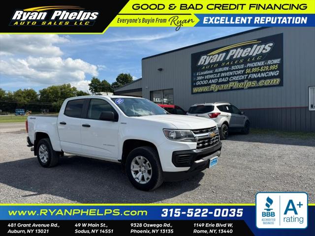 2021 Chevrolet Colorado 4WD Crew Cab Short Box WT for sale in Auburn, NY