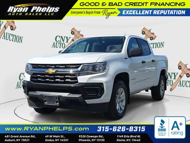 2021 Chevrolet Colorado 4WD Crew Cab Short Box WT for sale in Sodus, NY