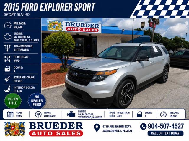 2015 Ford Explorer Sport for sale in Jacksonville, FL