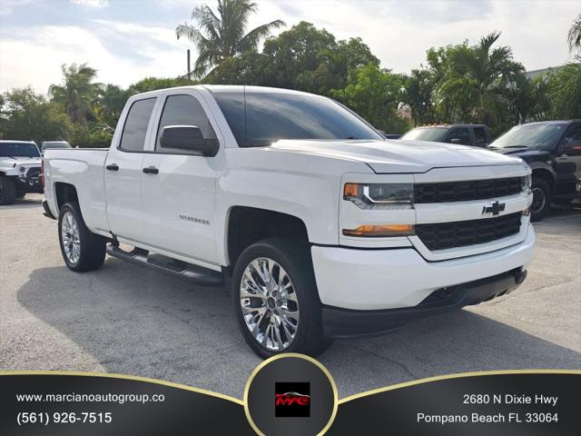 2018 Chevrolet Silverado 1500 Custom for sale in Pompano Beach, FL