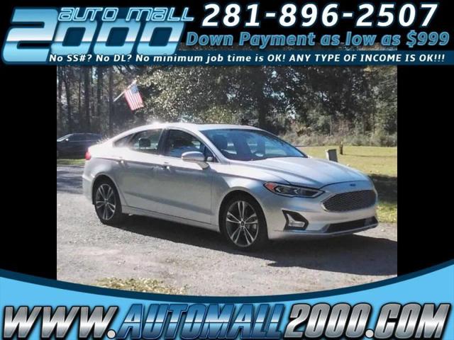 2019 Ford Fusion Titanium for sale in Houston, TX