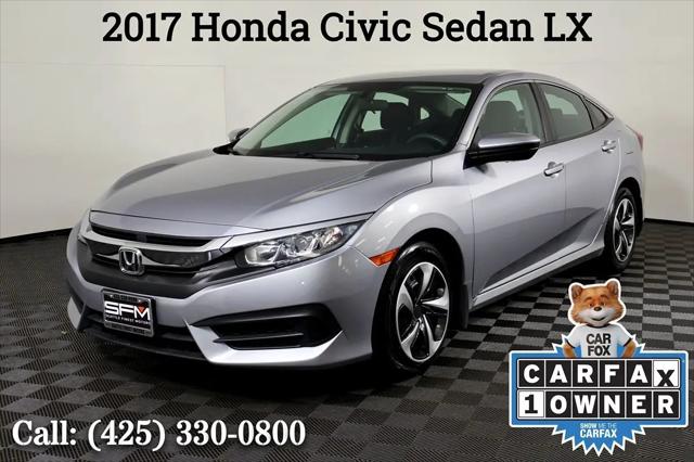 2017 Honda Civic LX for sale in Lynnwood, WA