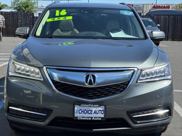 2016 Acura MDX Advance  Entertainment Packages