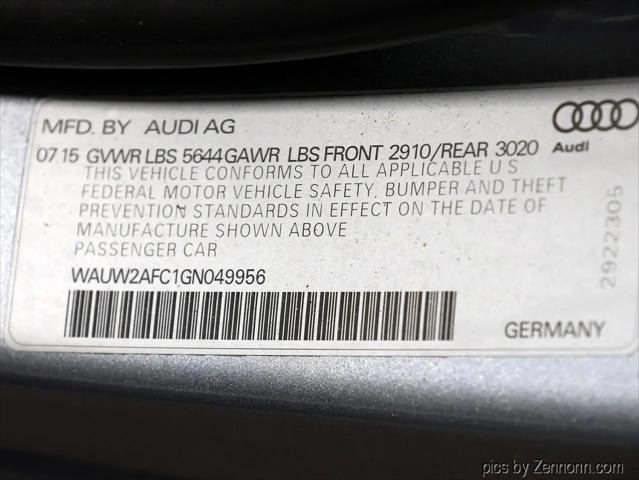 2016 Audi S7 4.0T (S tronic) (No Longer Available For Ordering)