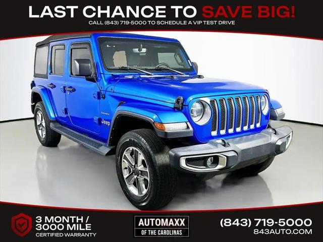 2022 Jeep Wrangler Unlimited Sahara for sale in Summerville, SC