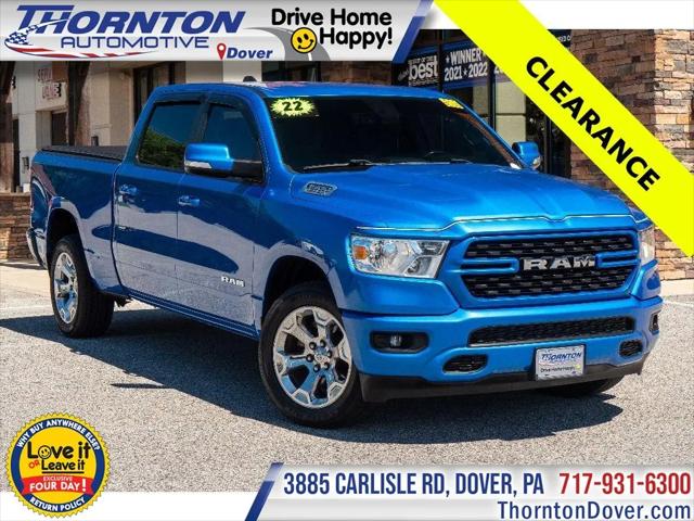 2022 Ram 1500 Big Horn Crew Cab 4x4 6'4" Box for sale in Dover, PA