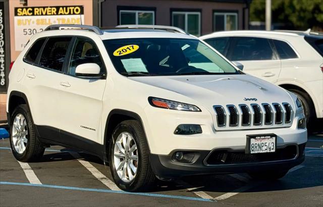 2017 Jeep Cherokee Limited FWD for sale in Davis, CA