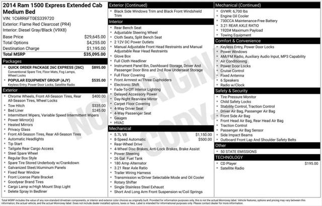 2014 Ram 1500 Express