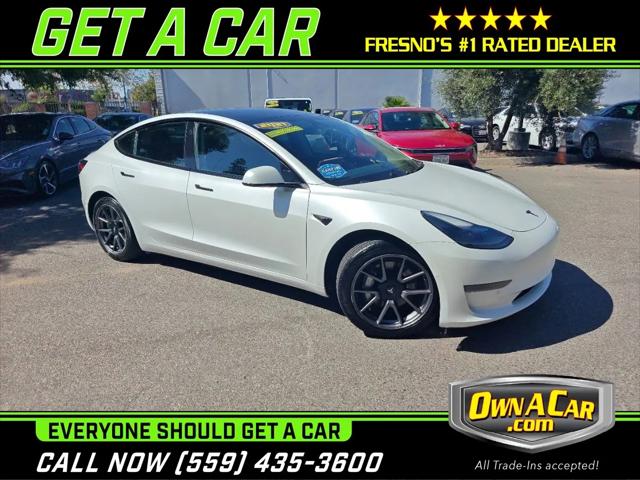 2021 Tesla Model 3 Standard Range Plus Rear-Wheel Drive for sale in Fresno, CA