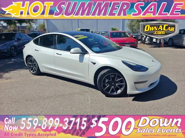 2021 Tesla Model 3 Standard Range Plus Rear-Wheel Drive for sale in Fresno, CA