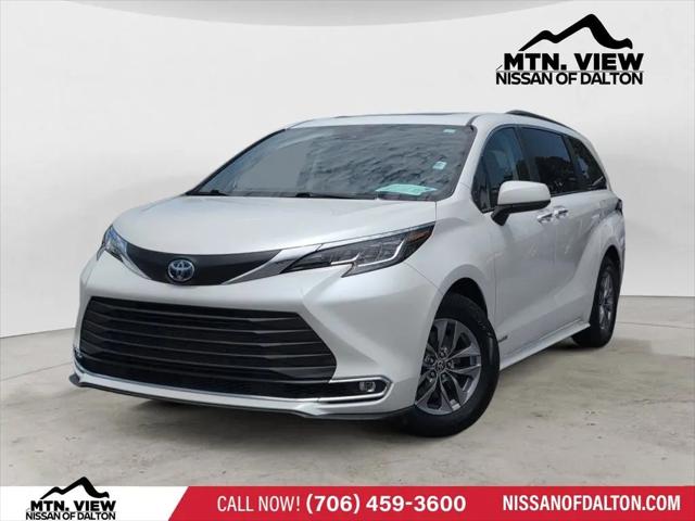 2021 Toyota Sienna XLE for sale in DALTON, GA