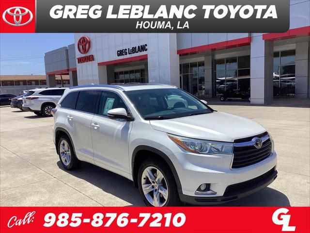 2014 Toyota Highlander Limited Platinum