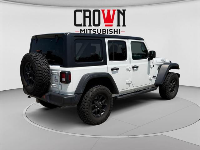 2025 Jeep Wrangler 4-Door Willys 4x4 2025 Jeep Wrangler 4-Door Willys 4x4