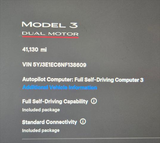 2022 Tesla Model 3 Performance Dual Motor All-Wheel Drive