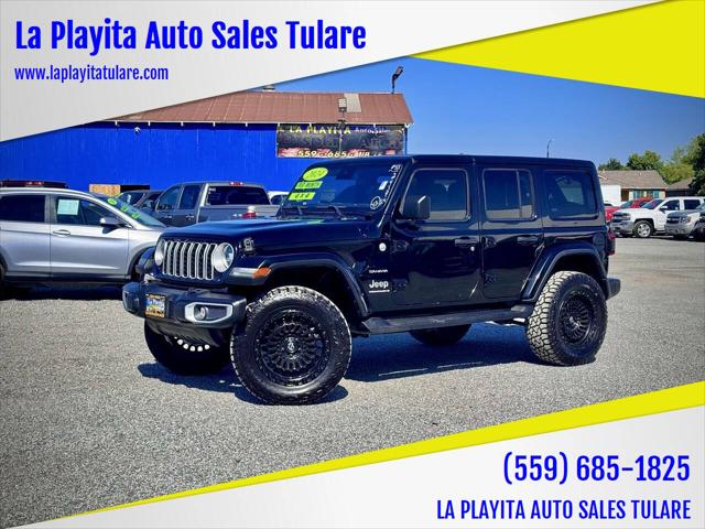 2024 Jeep Wrangler 4-Door Sahara 4x4 for sale in Tulare, CA