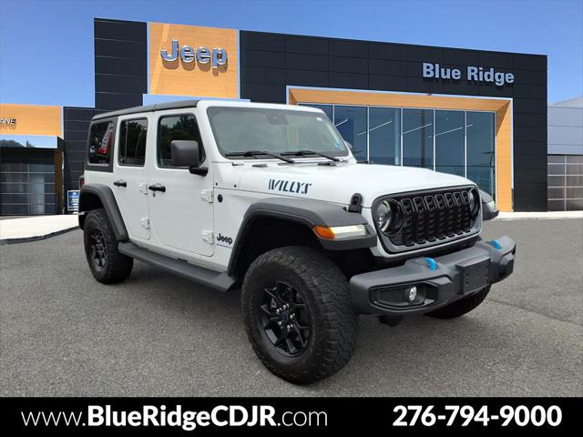 2024 Jeep Wrangler 4xe Willys 4xe for sale in Lebanon, VA