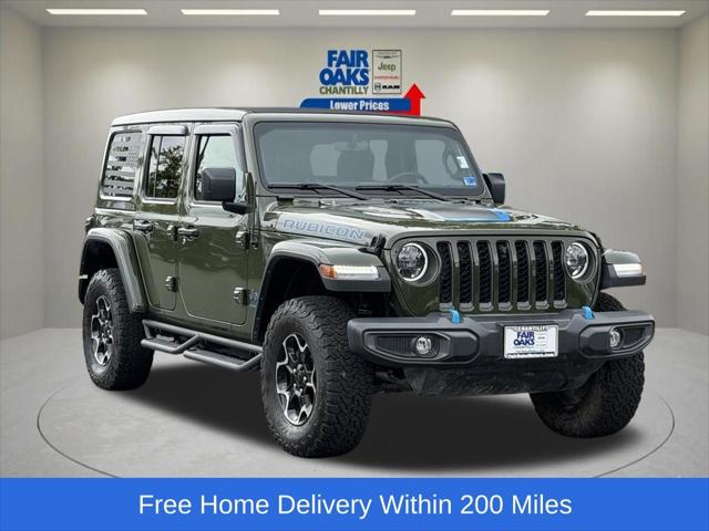 2023 Jeep Wrangler 4xe Rubicon 4x4 2023 Jeep Wrangler 4xe Rubicon 4x4