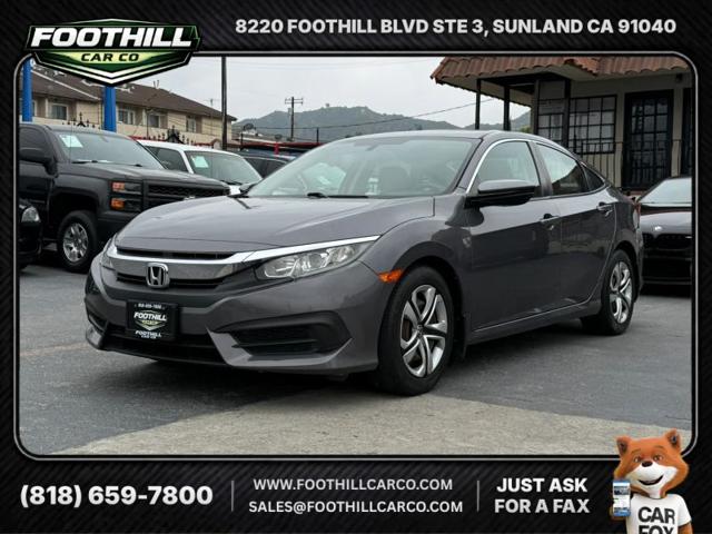 2016 Honda Civic LX for sale in Sunland, CA