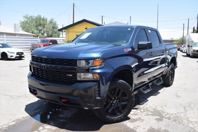 2020 Chevrolet Silverado 1500 4WD Crew Cab Short Bed Custom Trail Boss for sale in El Paso, TX