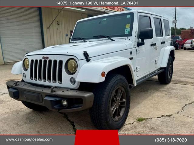 2016 Jeep Wrangler Unlimited 75th Anniversary for sale in Hammond, LA