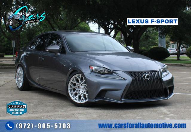 2015 Lexus IS 250 Crafted Line for sale in Garland, TX