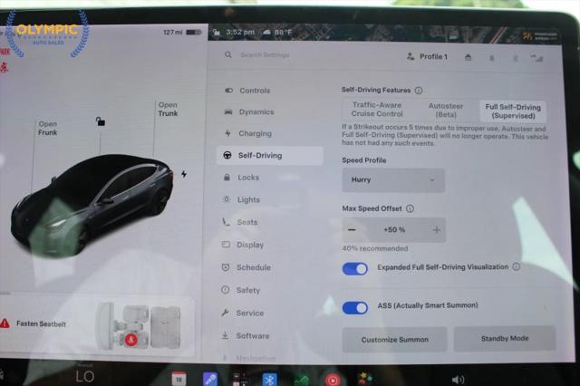 2020 Tesla Model 3 Standard Range Rear-Wheel Drive