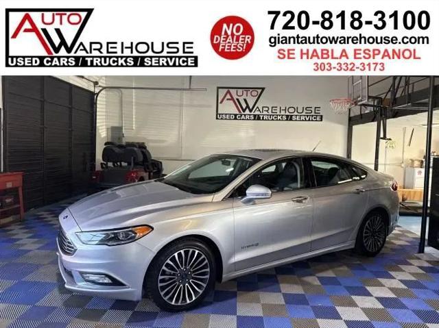 2017 Ford Fusion Hybrid Titanium for sale in Brighton, CO