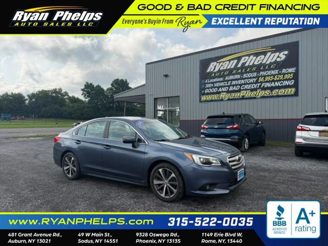 2016 Subaru Legacy 2.5i Limited for sale in Auburn, NY