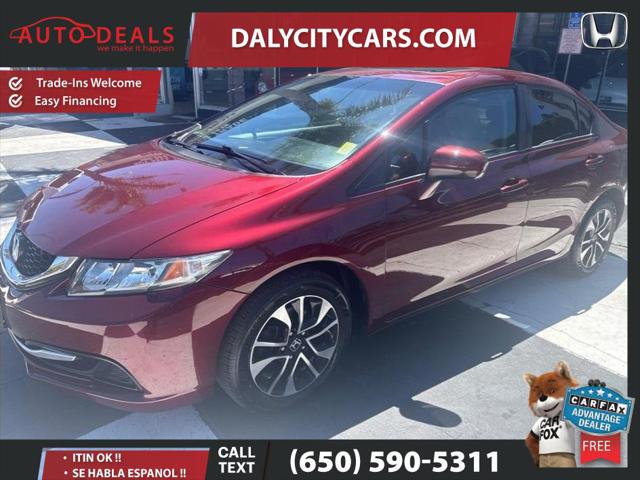 2015 Honda Civic EX for sale in Daly City, CA