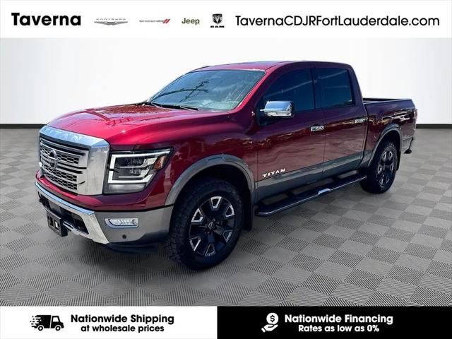 2024 Nissan Titan Crew Cab Platinum Reserve 4x4 for sale in Pompano Beach, FL