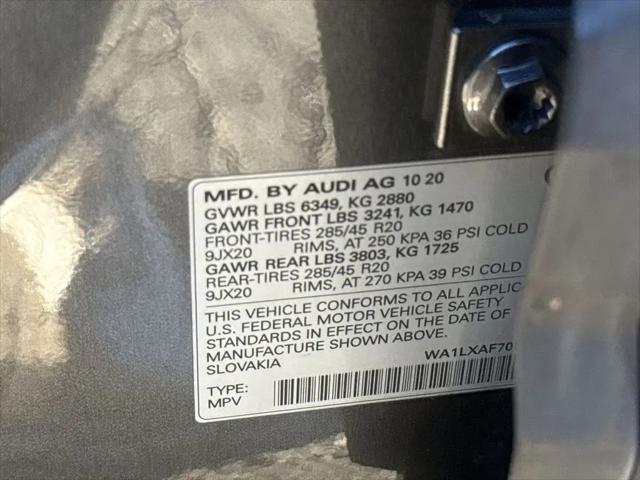 2021 Audi Q7 Premium Plus 55 TFSI quattro Tiptronic