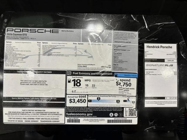 2026 Porsche Cayenne GTS