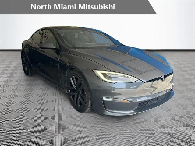 2021 Tesla Model S Plaid Tri Motor All-Wheel Drive for sale in Miami Gardens, FL