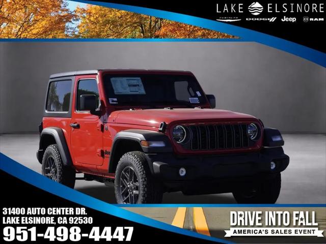 2026 Jeep Wrangler 2-Door Sport S 4x4 for sale in Lake Elsinore, CA