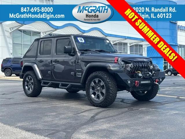 2018 Jeep Wrangler Unlimited Sahara 4x4 for sale in Elgin, IL