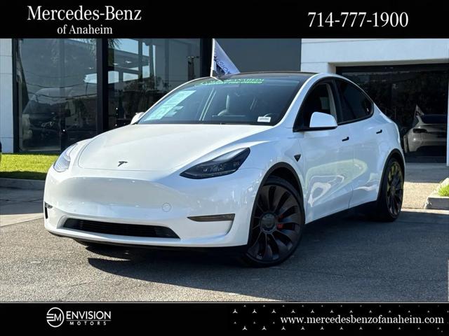 2022 Tesla Model Y Performance Dual Motor All-Wheel Drive for sale in Anaheim, CA