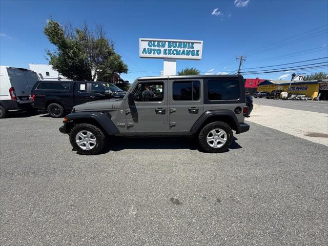 2020 Jeep Wrangler Sport S 4x4 for sale in Glen Burnie, MD