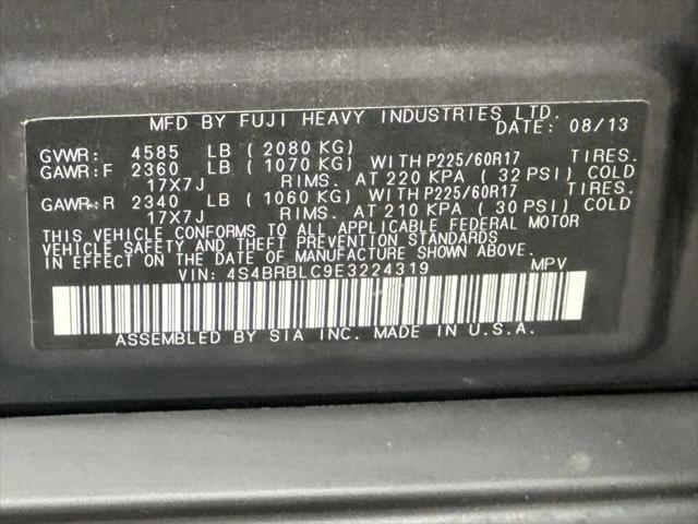 2014 Subaru Outback 2.5i Limited