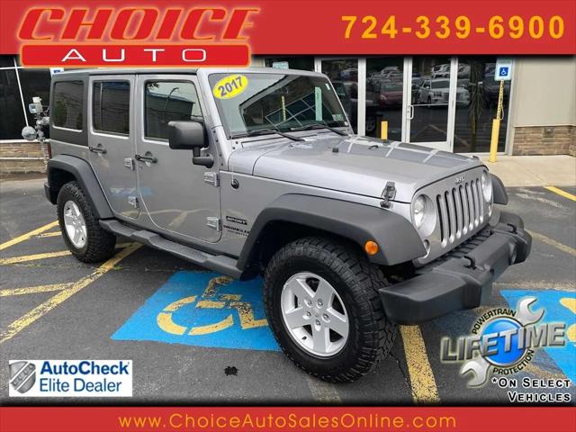 2017 Jeep Wrangler Unlimited Sport for sale in Murrysville, PA