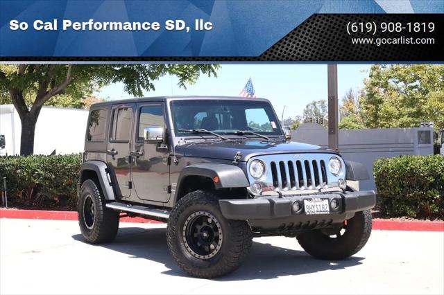 2018 Jeep Wrangler JK Unlimited Sport S 4x4 for sale in San Diego, CA