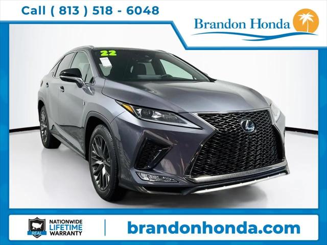 2022 Lexus RX 350 F SPORT Handling for sale in Tampa, FL