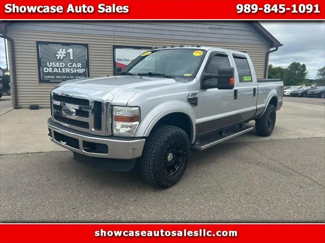 2010 Ford F-250 4WD Crew Cab 156"" XLT for sale in Chesaning, MI