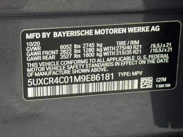 2021 BMW X5 sDrive40i