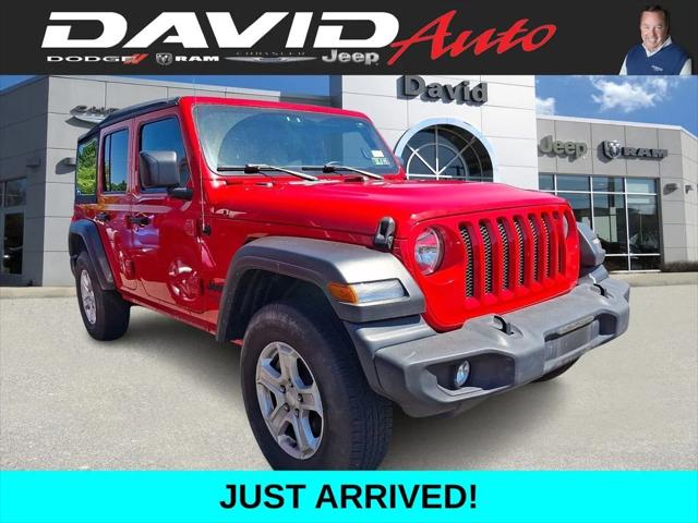 2021 Jeep Wrangler Unlimited Sport S 4x4 2021 Jeep Wrangler Unlimited Sport S 4x4