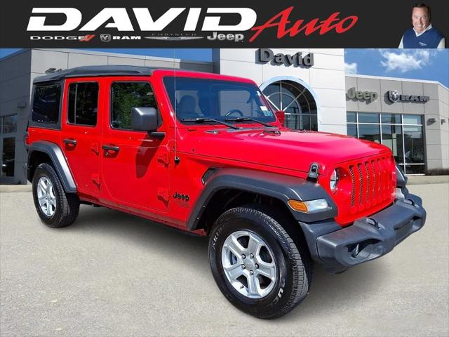 2021 Jeep Wrangler Unlimited Sport S 4x4 2021 Jeep Wrangler Unlimited Sport S 4x4