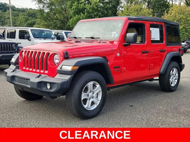2021 Jeep Wrangler Unlimited Sport S 4x4 2021 Jeep Wrangler Unlimited Sport S 4x4