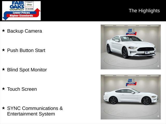 2019 Ford Mustang EcoBoost 2019 Ford Mustang EcoBoost
