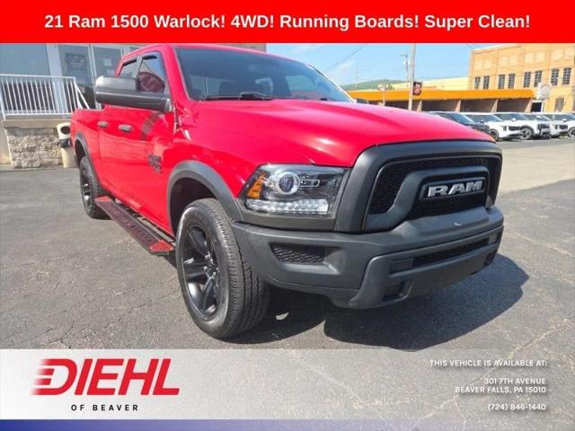 2021 RAM 1500 Classic Warlock Quad Cab 4x4 64 Box