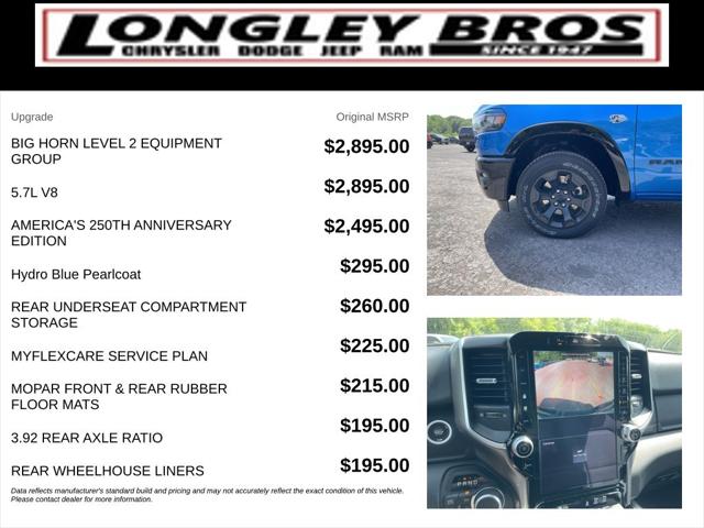 2026 Ram 1500 Big Horn Crew Cab 4x4 57 Box